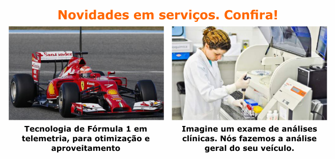 Novidades em serviços.